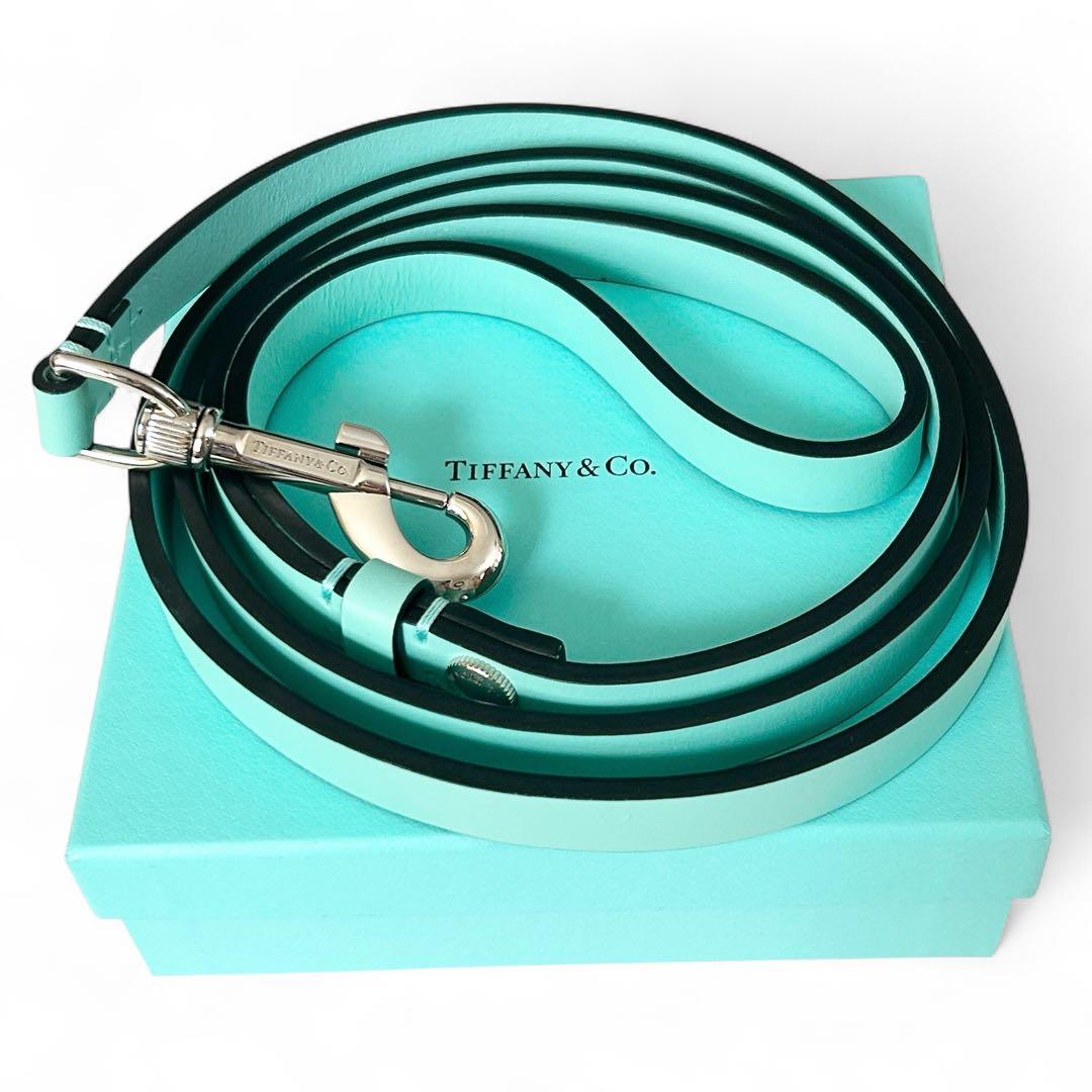 【特価❤︎美品】ティファニー　レザー リード ペットリーシュ ドッグ 犬