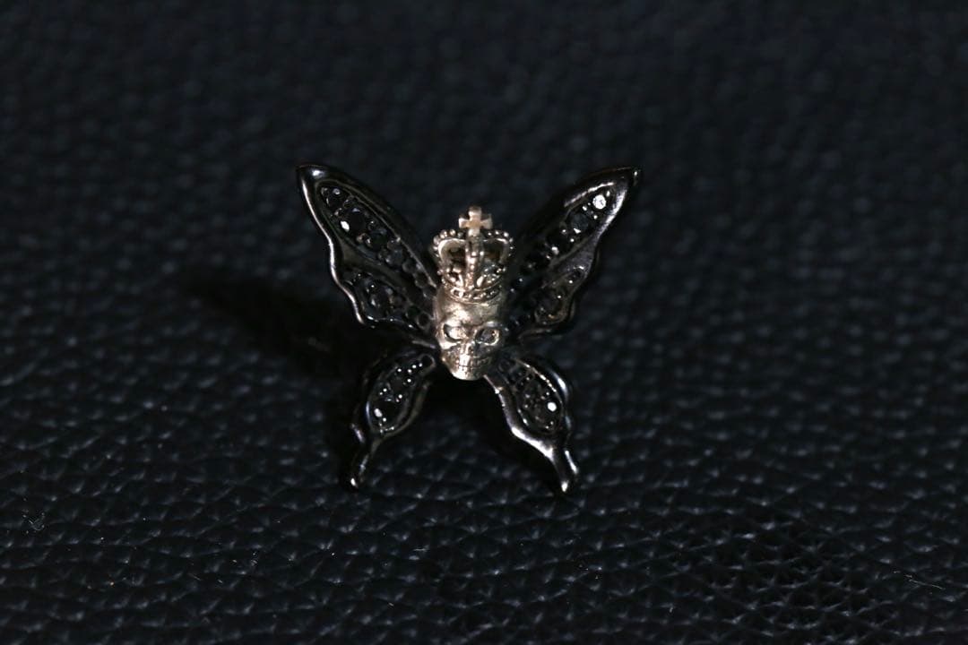 JUSTINDAVIS CROWN JESTER ピアス バタフライピアス