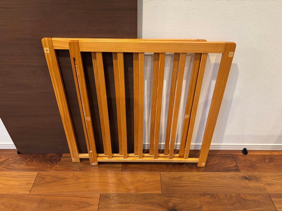 ［太郎］KATOJI 木製ベビーベッド