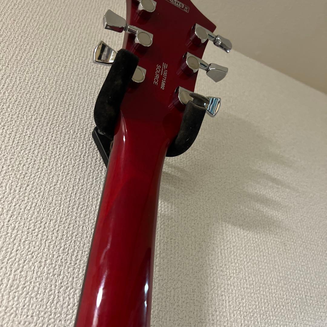 Cort セミアコースティックギター レッド