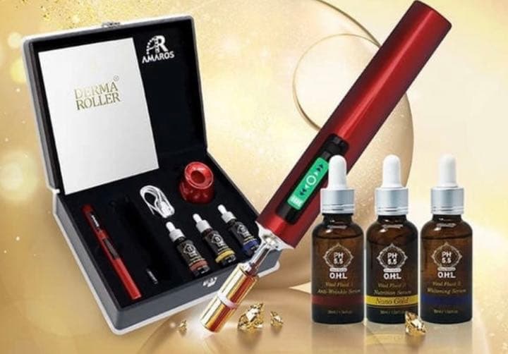 アマロス ダーマローラーセット（セラム3本付）