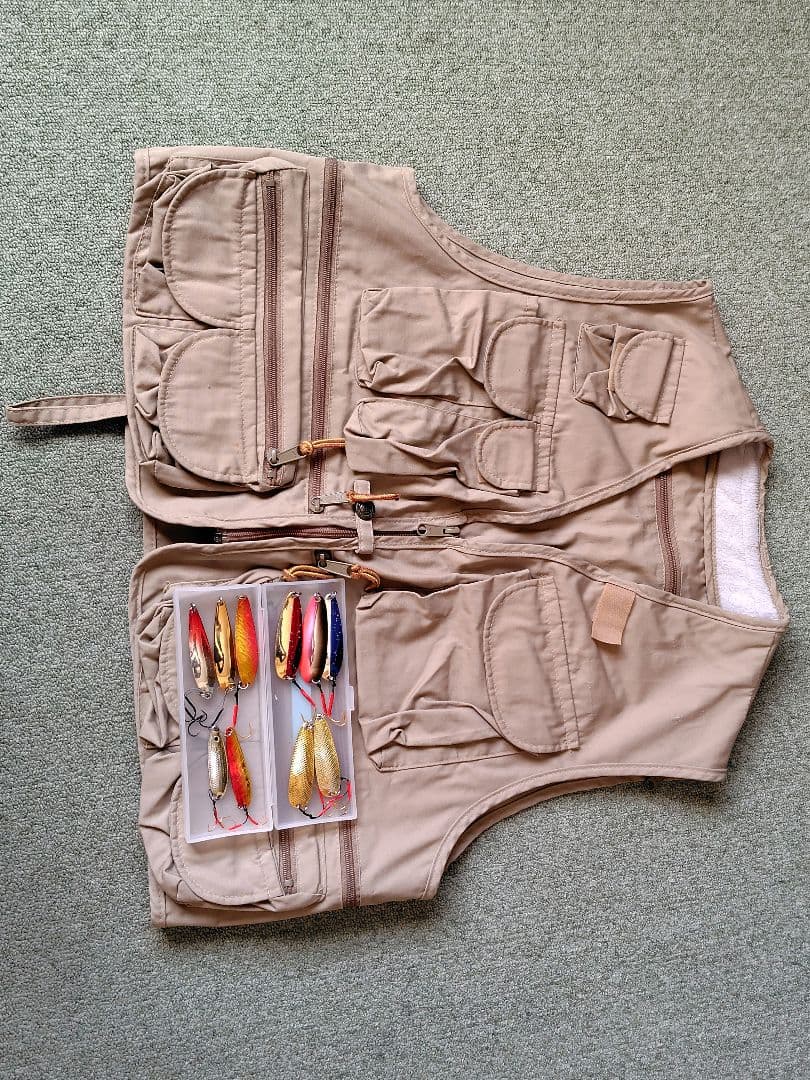 コロンビア フィシングベスト＆スプーン