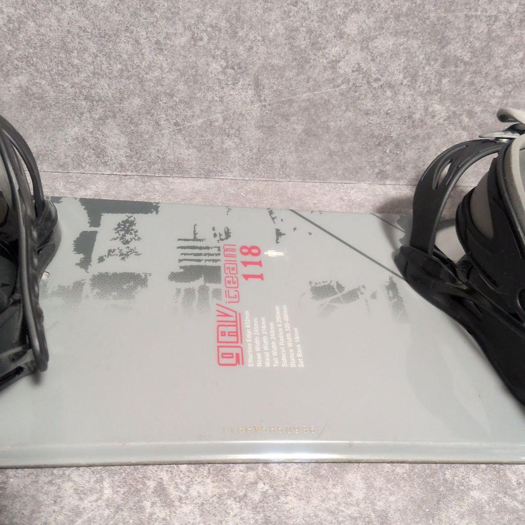 IGNIOジュニア スノーボード バインディングセット GRV118