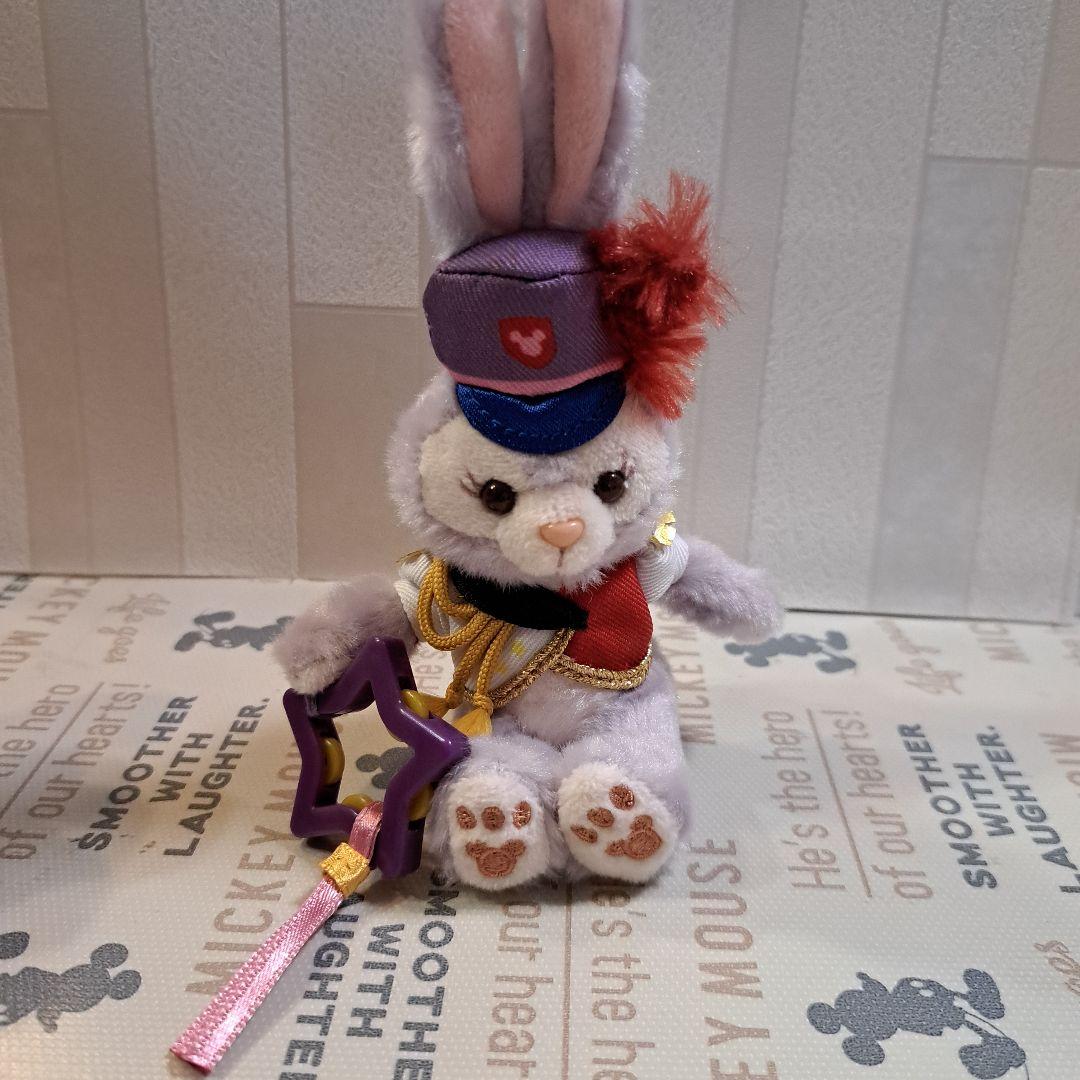 ダッフィー鼓笛隊　マーチングファン　ぬいぐるみストラップ