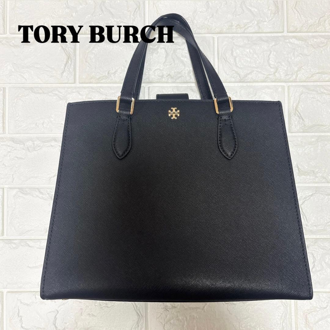 トリーバーチ　ハンドバッグ　ブラック