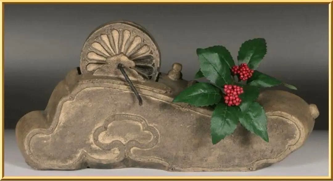 【墨壷 陶製 】墨坪 墨壺 墨斗 墨縄 民芸 民藝 柳宗悦 海老虹梁形墨壷