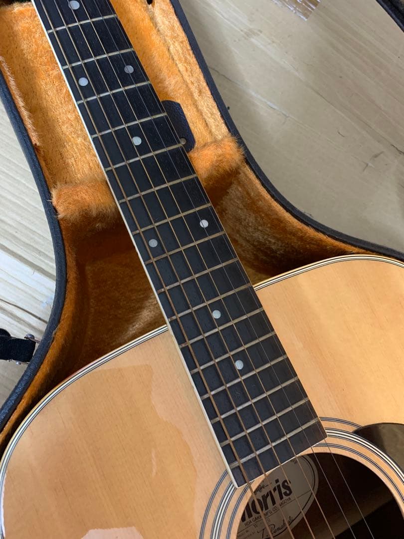 MORRIS アコースティックギター W-20 ハードケース付き