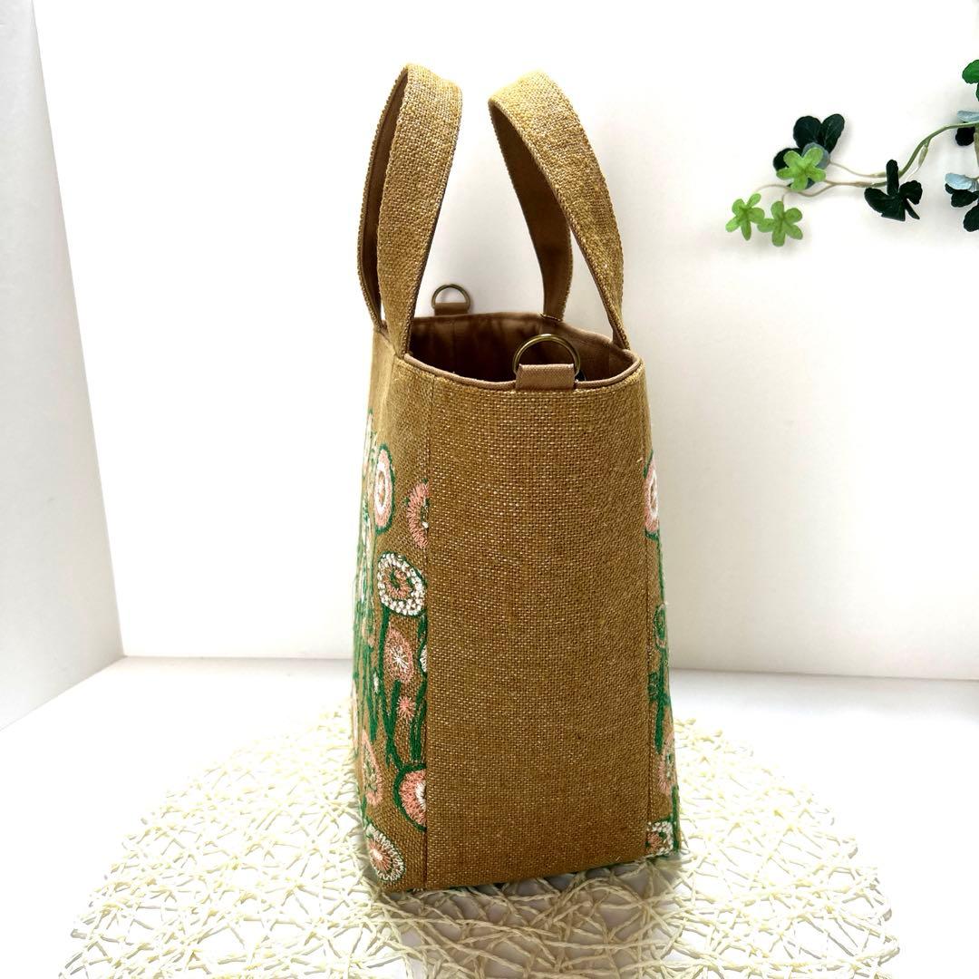 「専用」ミナペルホネン縦長トートバッグ　ハンドメイド