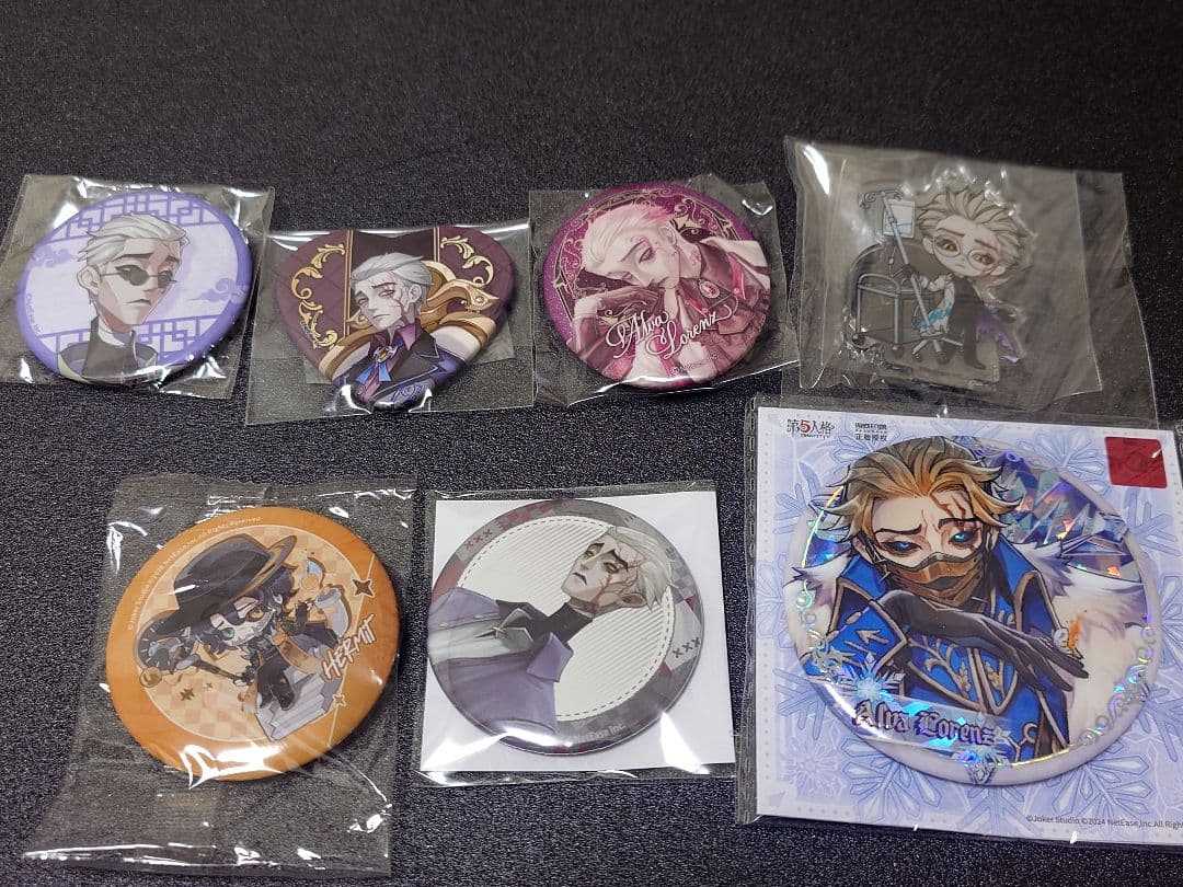 第五人格 隠者 IJL アカデミーカフェ gigo スイパラ 缶バッジ