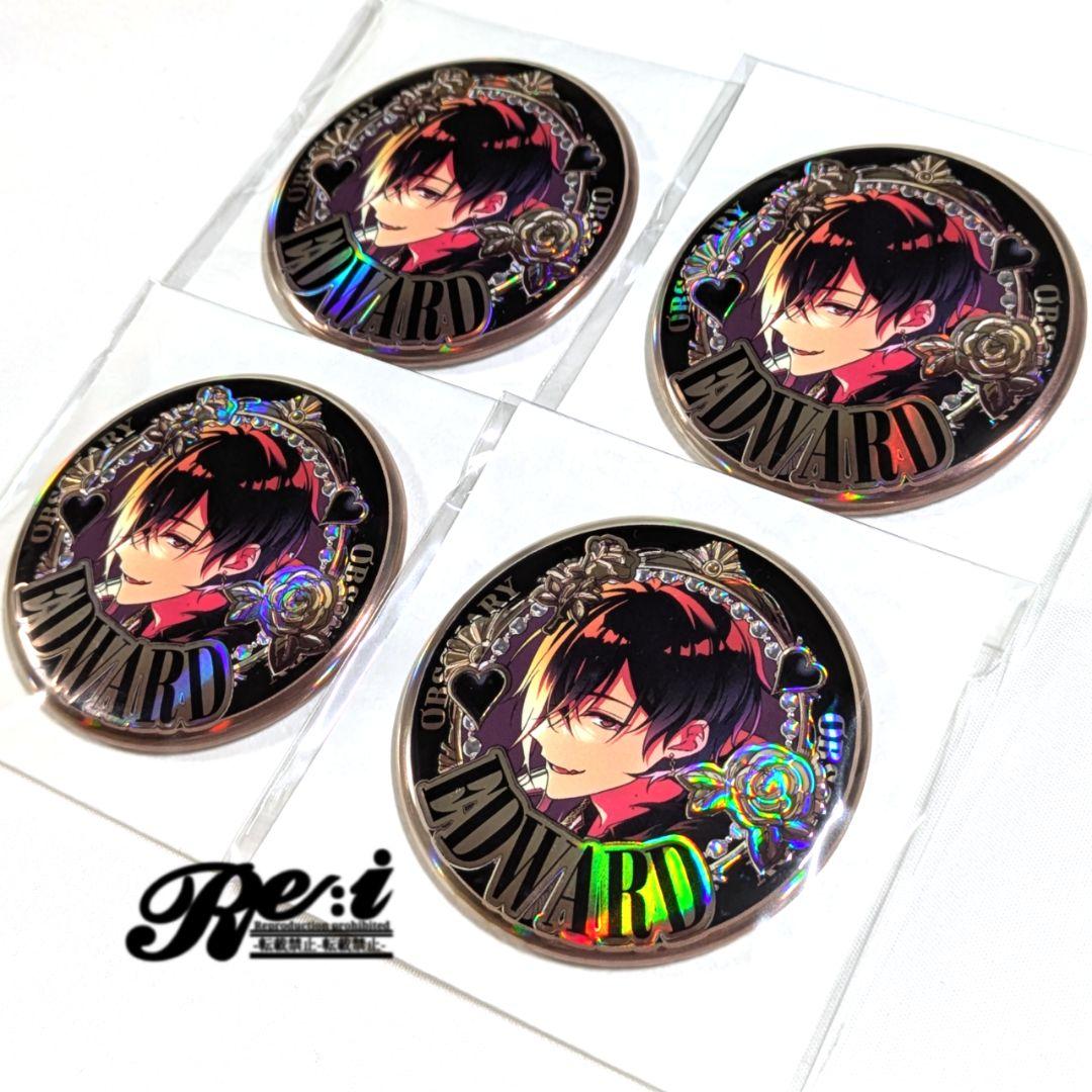 東京ディバンカー　東ディバ　特典　缶バッジ　エドワード・ハート　4点