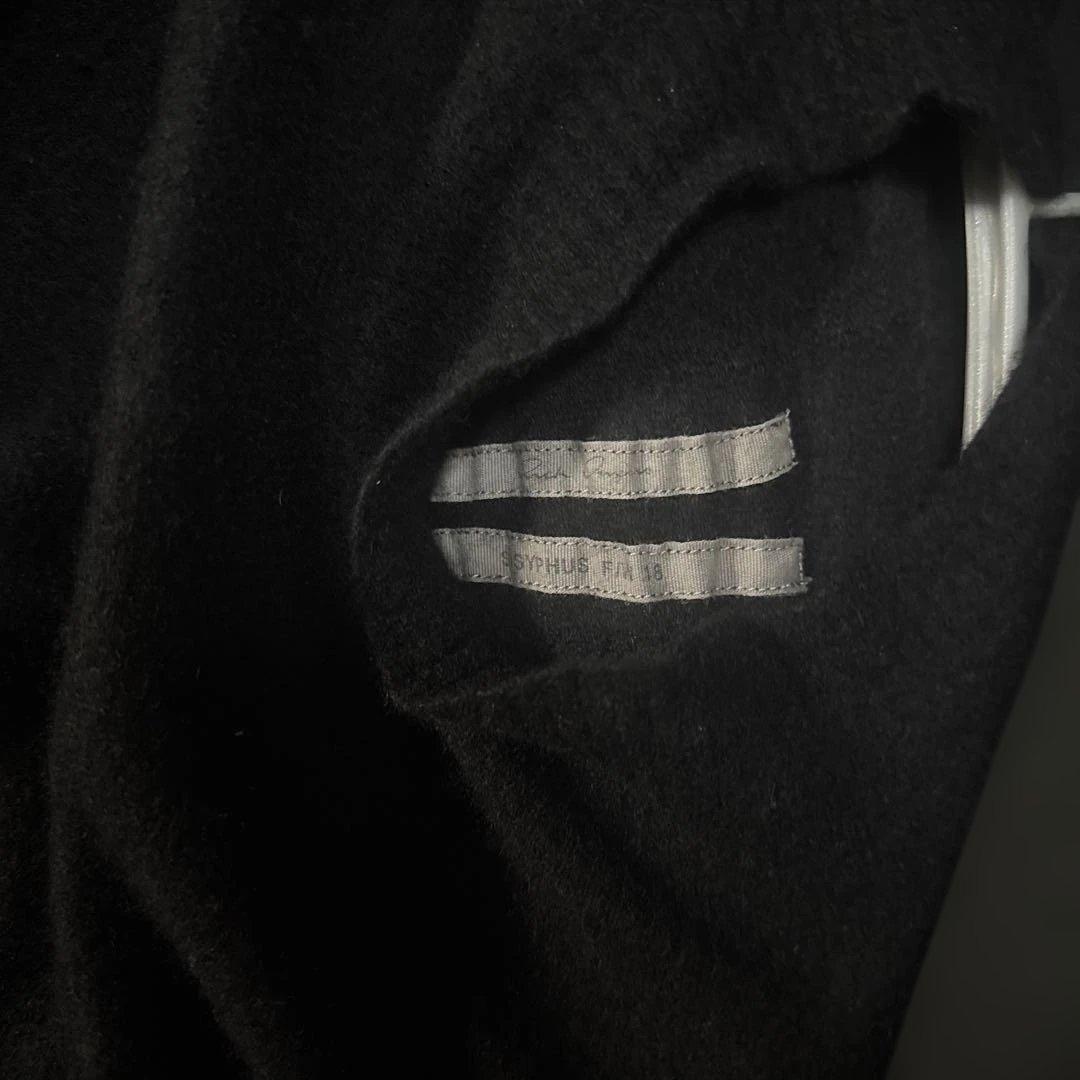 リックオウエンス　黒 ハイネック 長袖ニット