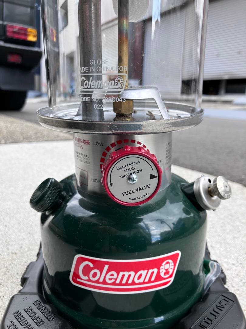 リ*ウ様 ほぼ新品！格安！Coleman ワンマントル　ランタン グリーン202