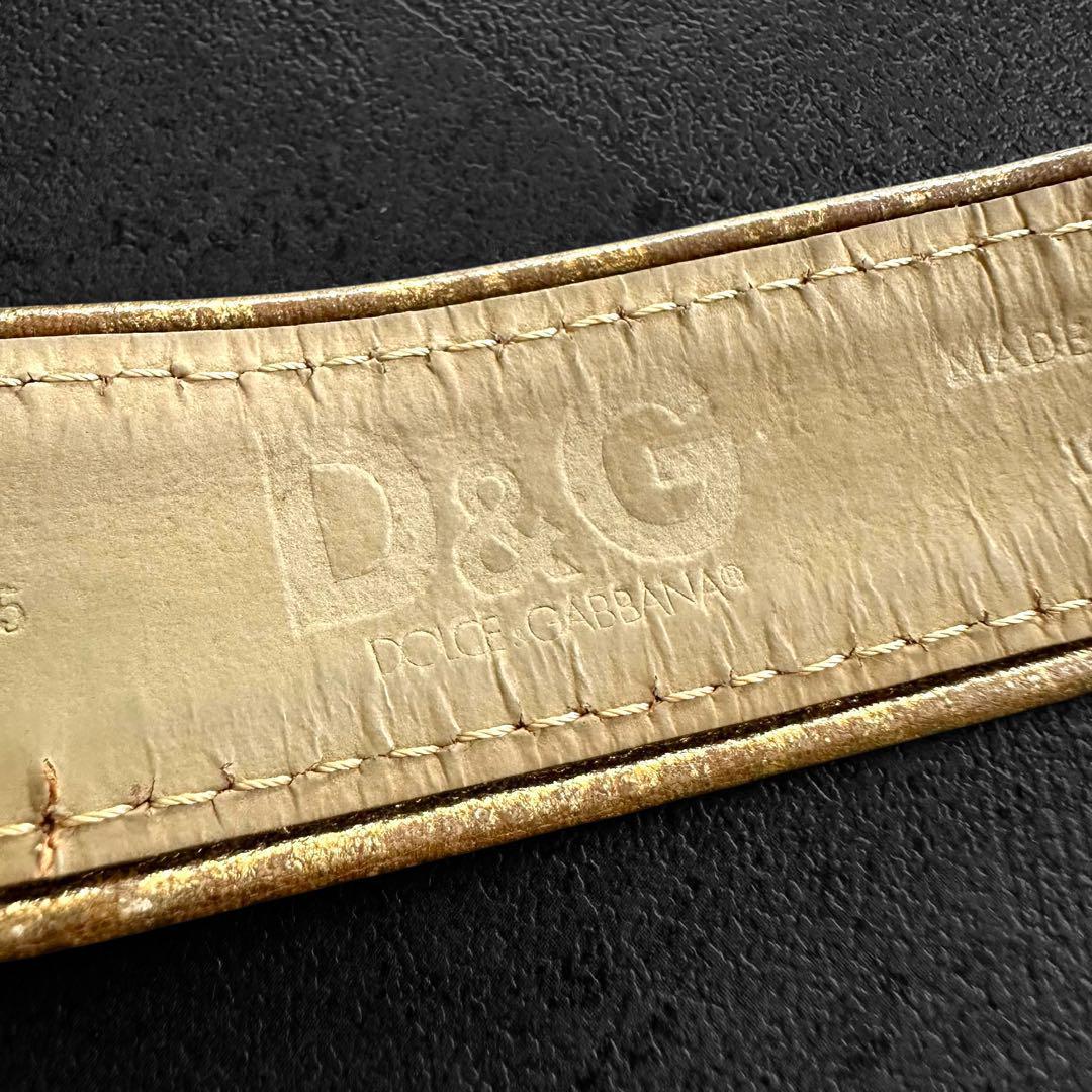 希少✨DOLCE&GABBANA Cow Harako Belt