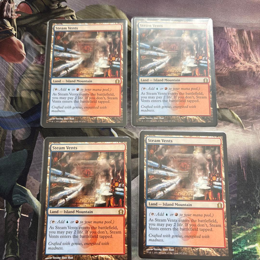 蒸気孔　英語4枚