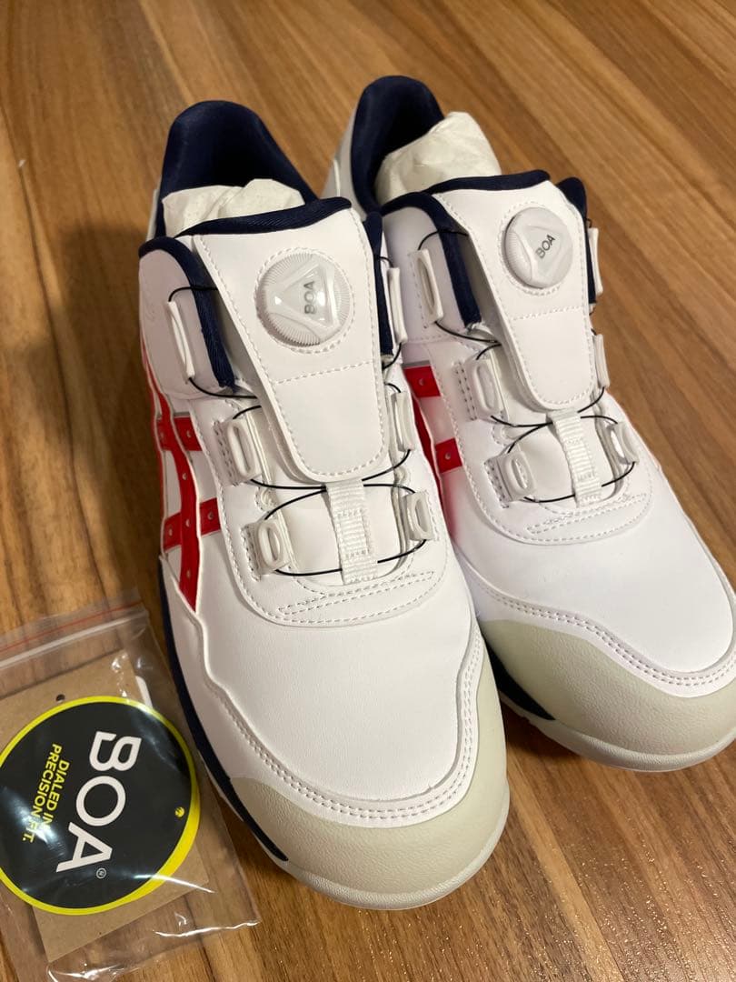 BOAシステム安全靴 ホワイト 28