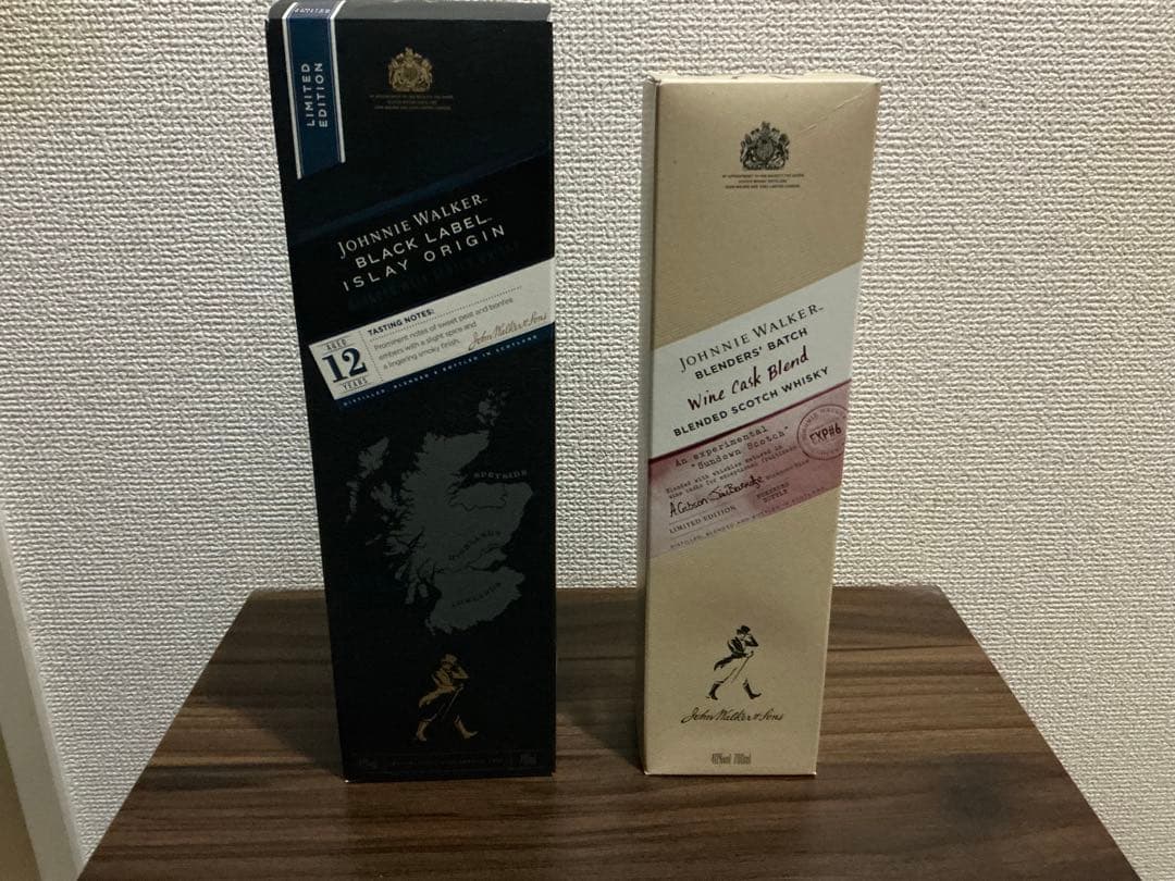 ジョニー・ウォーカーブラックラベル12年 アイラオリジン ＆ワインカスクブレンド