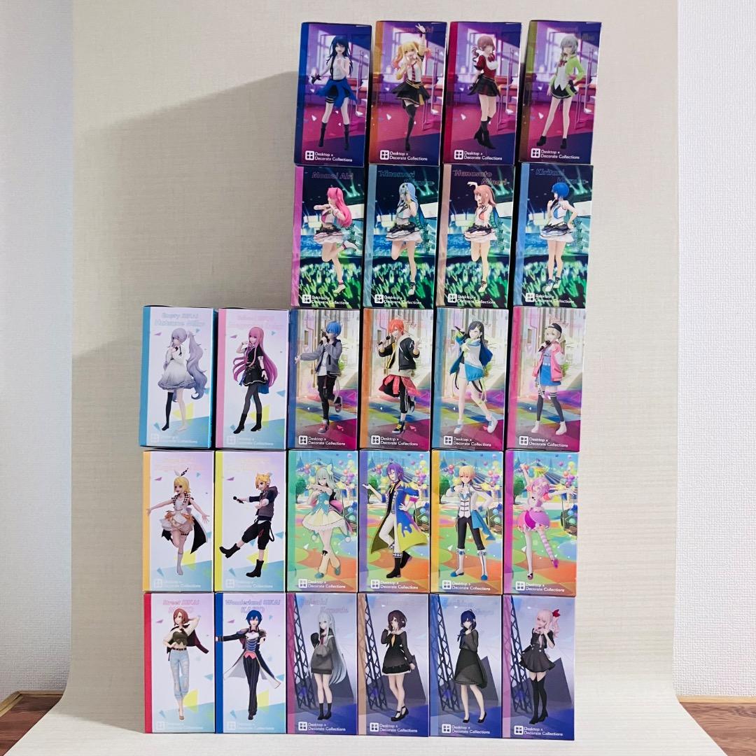 プロジェクトセカイ　カラフルステージ！　プライズフィギュア　26点セット