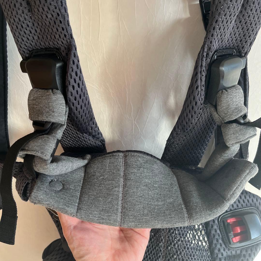 BabyBjörn ハーモニー　アンスラサイト　抱っこ紐 ダークグレー メッシュ