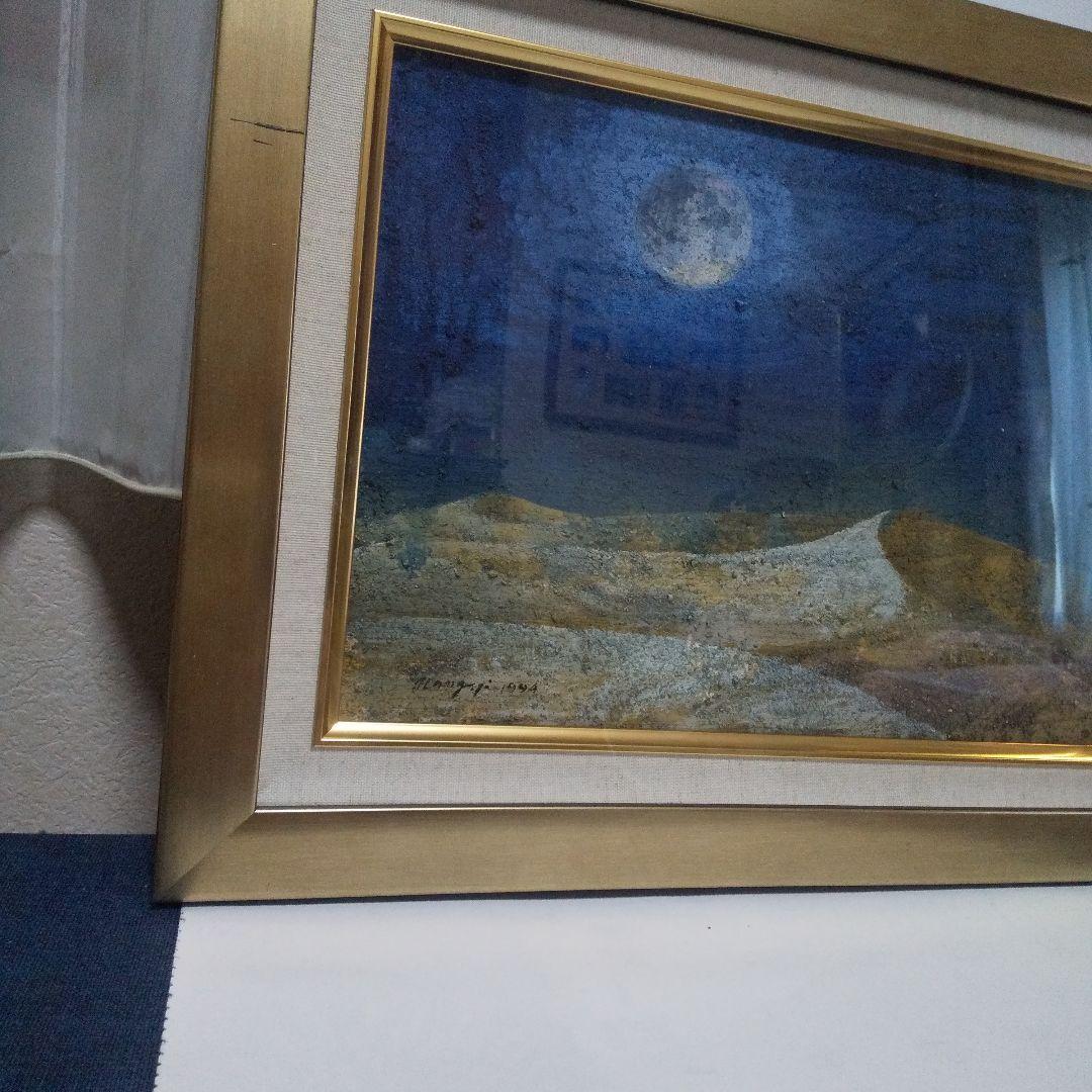 日本画 岩絵具作品 風景 F4