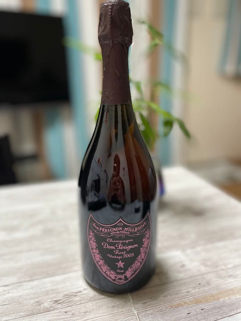 連休中割引 【新品.箱付】ドンペリ ロゼ シャンパン 2003年 ヴィンテージ