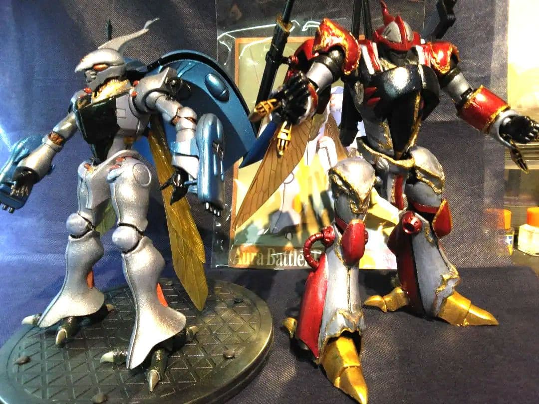 R3 ビルバイン　crダンバイン　二体セット　塗装済み完成品