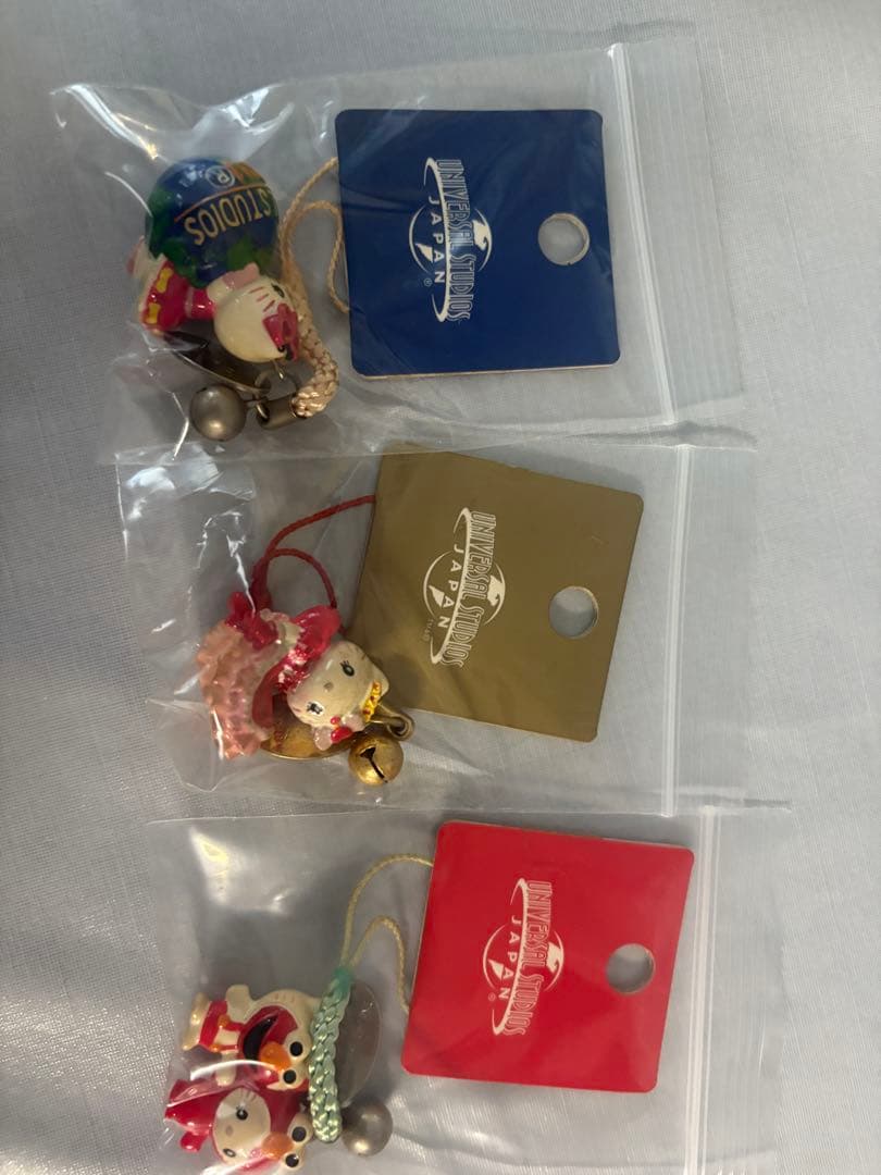 ご当地キティ根付け　レア　USJ限定　3点