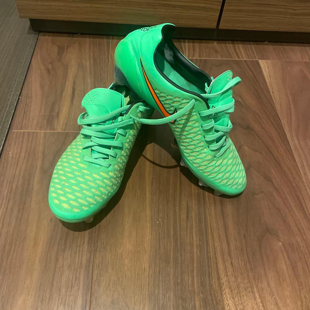 ミントグリーン サッカーシューズ スパイク 鉄ポイント