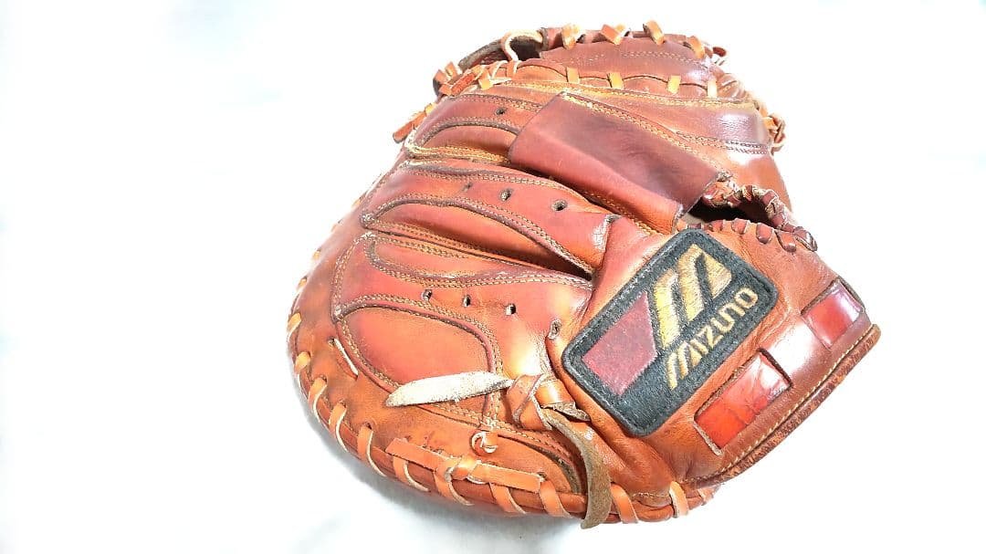 ミズノ 硬式 キャッチャーミット グローブ 野球 グラブ ビンテージ ワールドウ
