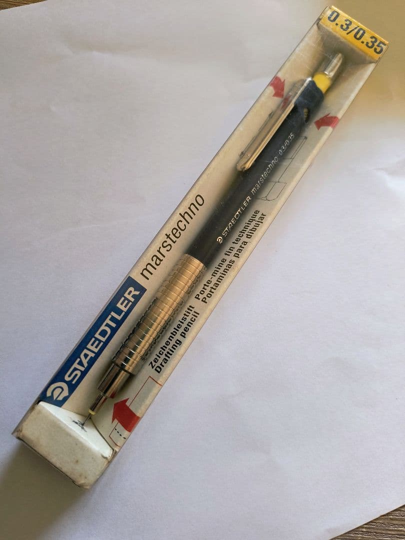 超レア 廃盤 廃番 ステッドラー マルステクノ marstechno シャーペン