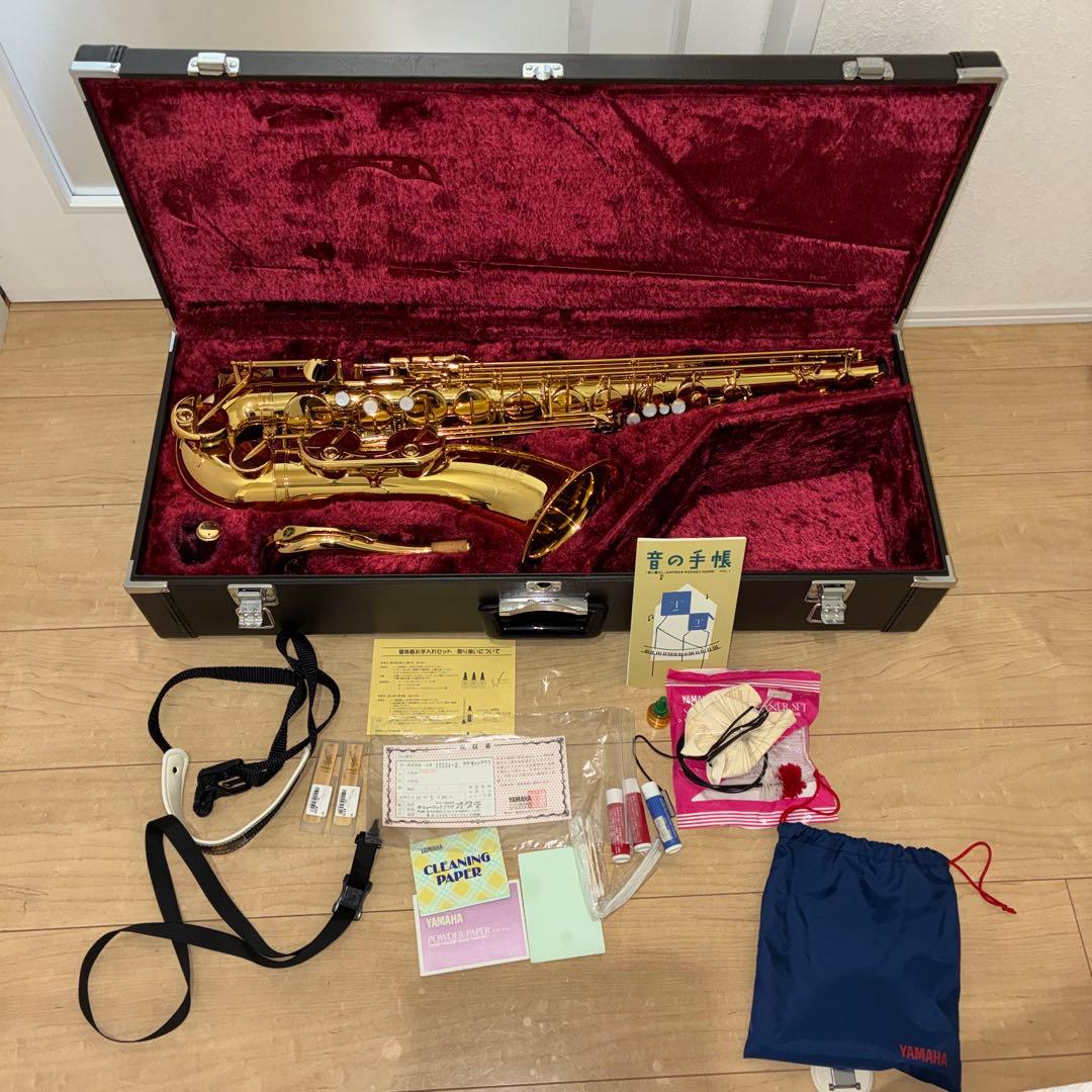名機　YAMAHA yts34Ⅱ テナーサックス　ケース　付属品多数　付き