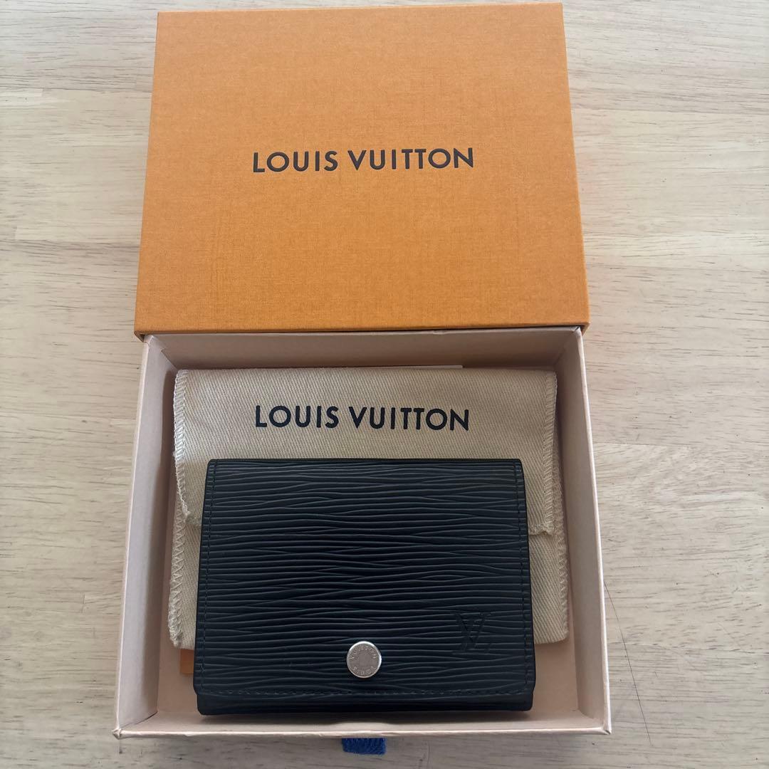 LOUIS VUITTON エピライン　ブラック 名刺入れ