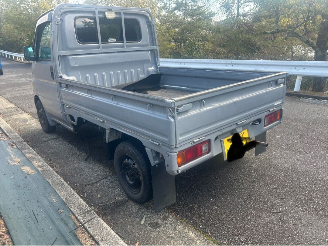 ホンダ　アクティ　軽トラ　4WD アルミホイールスタッドレス乗せ