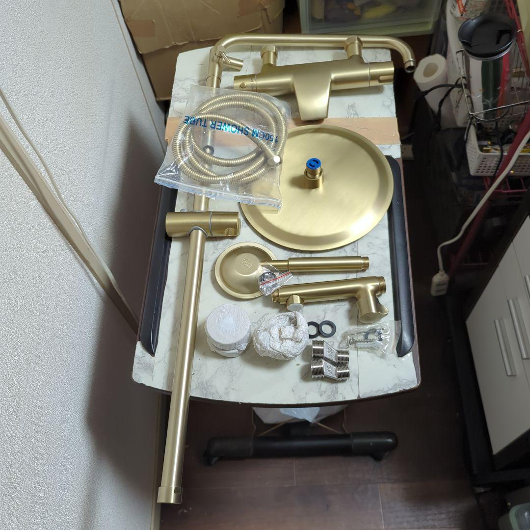 アンティーク シャワー システム（壁掛けタイプ）