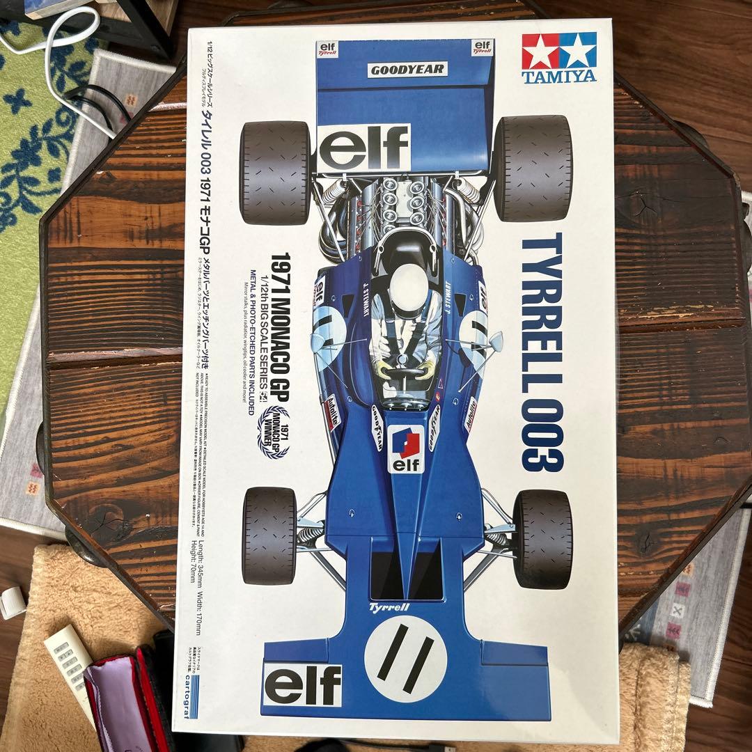 TAMIYA TYRRELL 003 1/12プラモデル