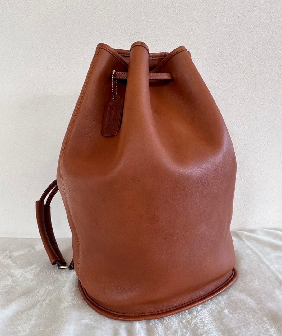 バッグ Vintage Coach The Sling British Tan 9929