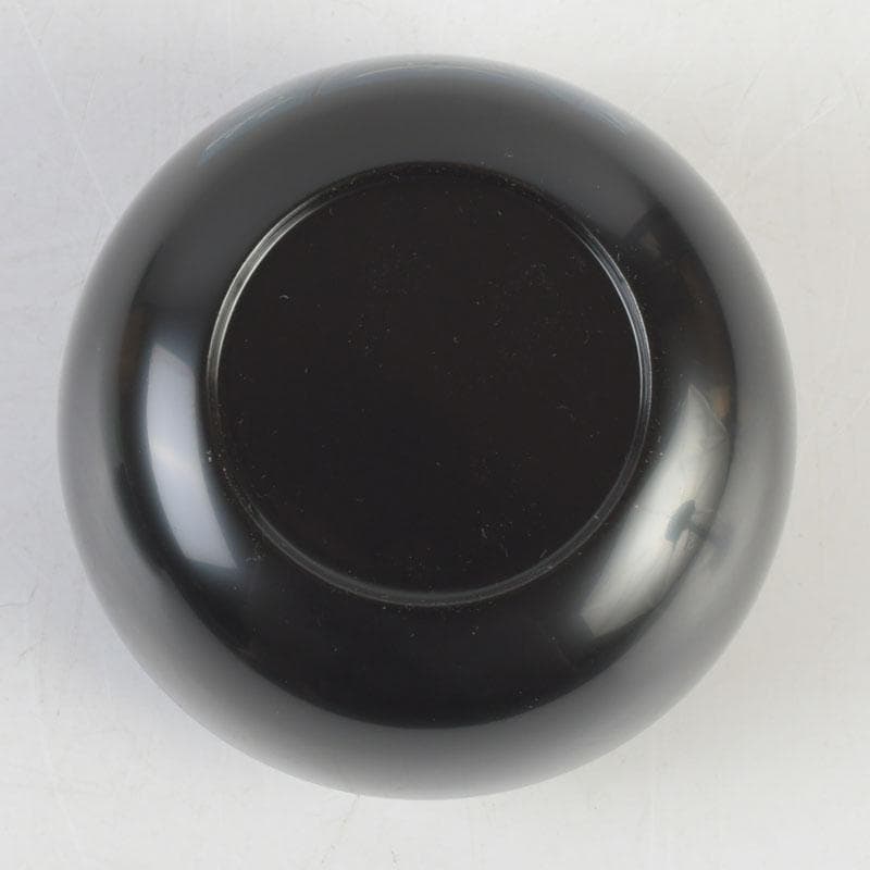 茶道具　加賀蒔絵師　岩倉利慶作　即中斎好写　誰袖蒔絵　平棗　共箱　V　9681