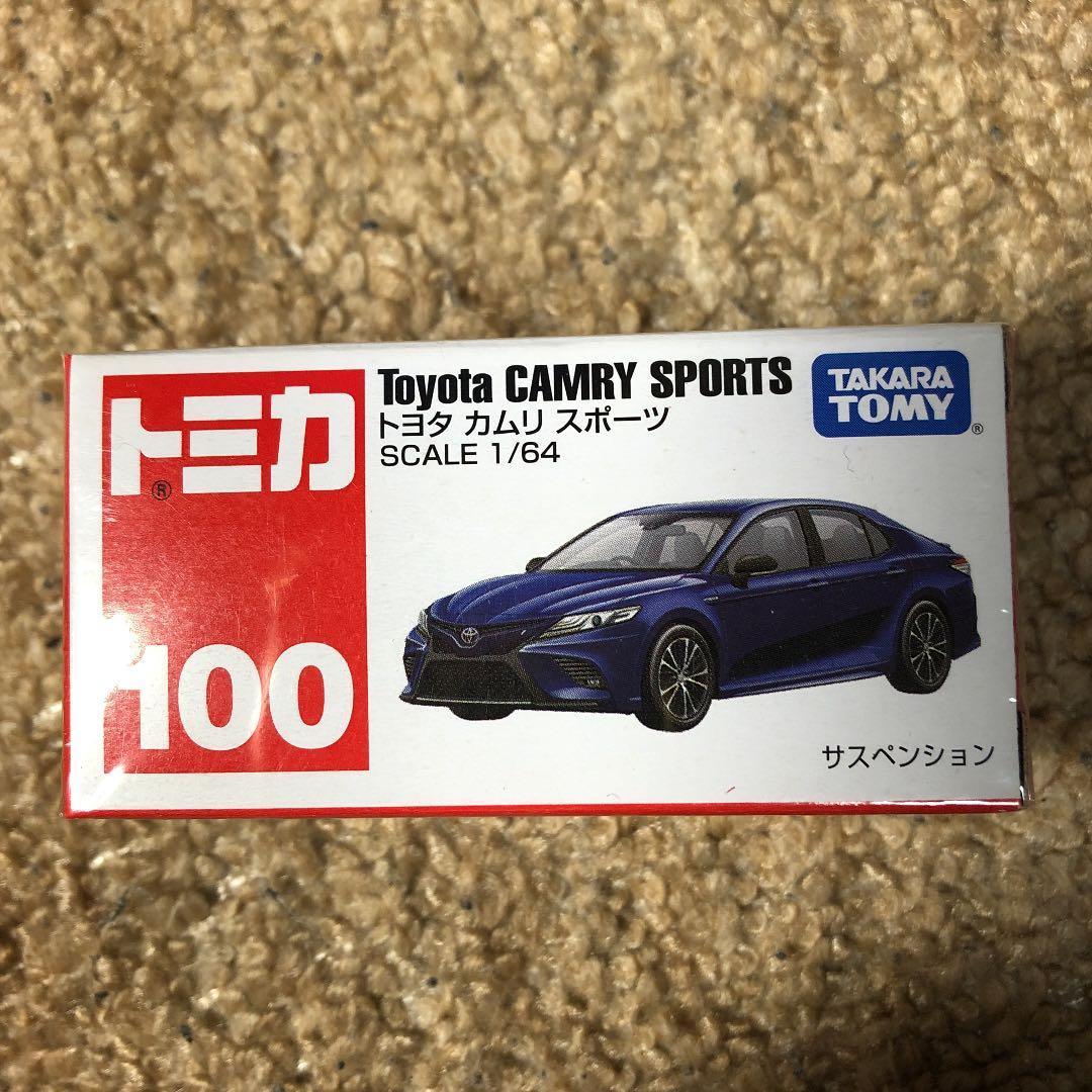 絶版　タカラトミー トミカ No．100 トヨタ カムリ スポーツ箱