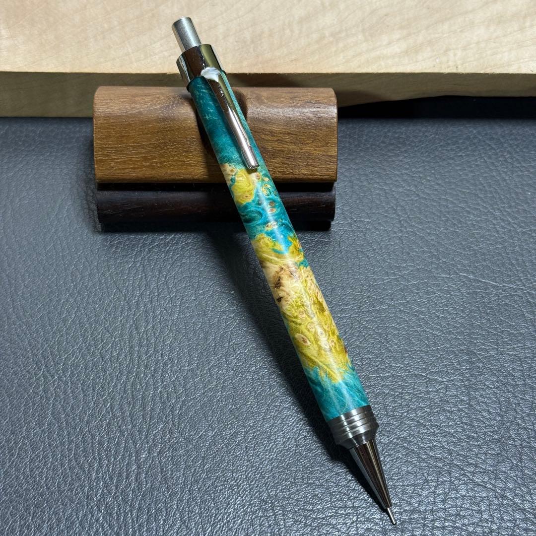 113メープルバールスタビ　木製シャーペン　強低重心R ステンレス　溝付き