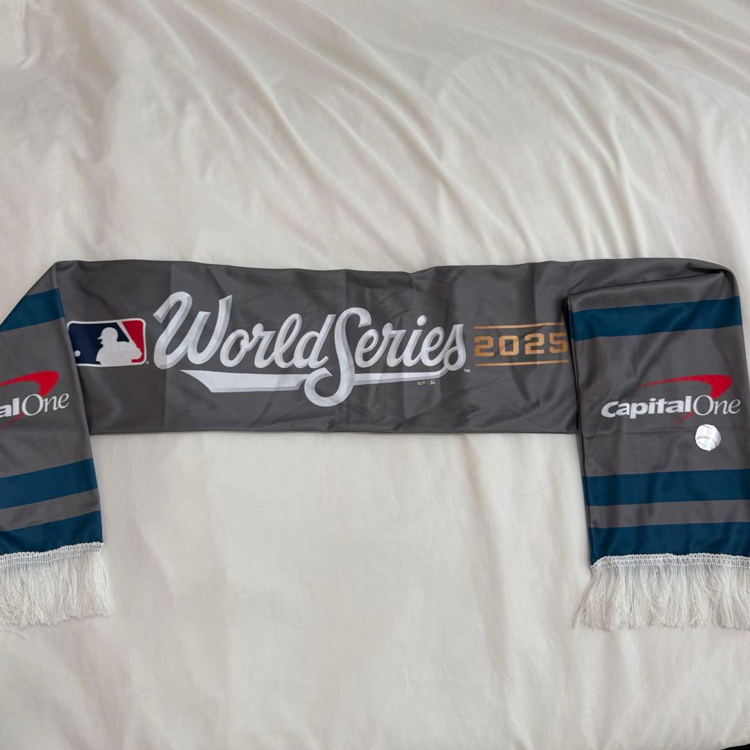 ドジャース ワールドシリーズ 記念スカーフ　2025