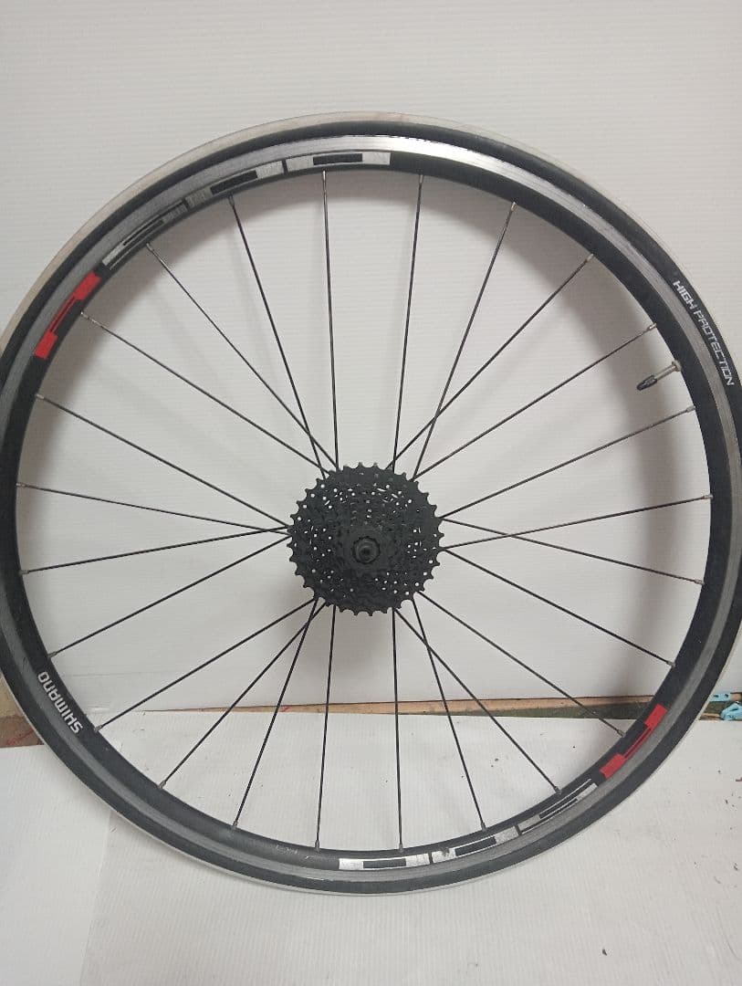 SHIMANO 完組ホイール 11段ギア ブラック