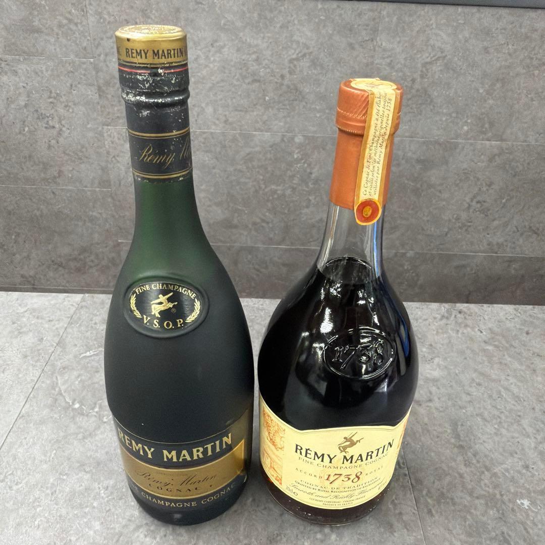 2本　REMY MARTINレミーマルタン 1738 アコードロイヤル 未開栓