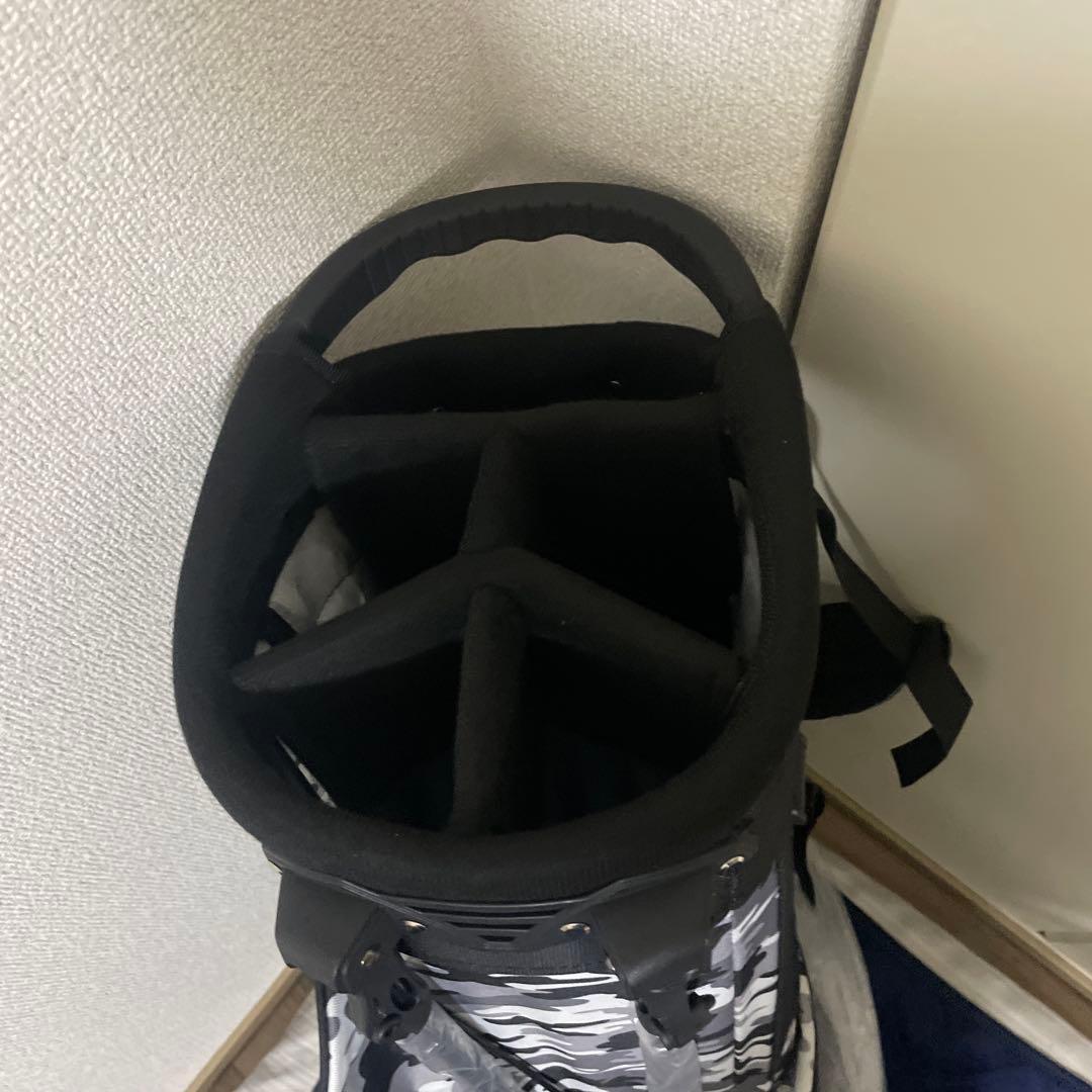 新品未使用　スコッティキャメロン　キャディバッグ　スタンド式　迷彩　グレー