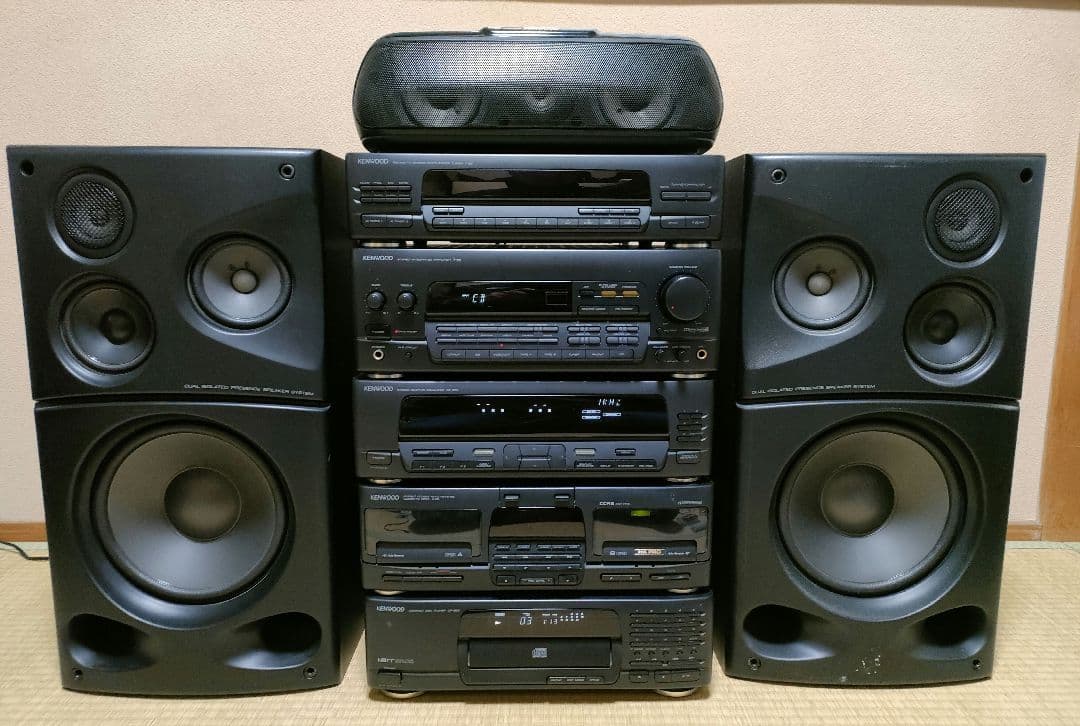 KENWOOD ROXY L5　コンポ　バブル　①（②とセット販売です）