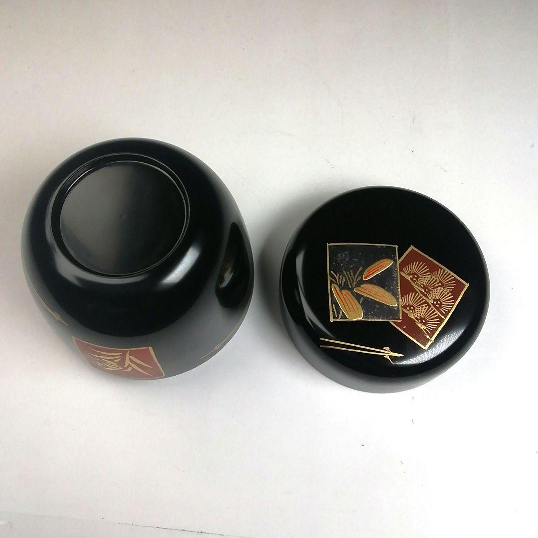 Ｓ９８１　棗　『色紙蒔絵　棗』『和幸 作』　共箱　茶道具