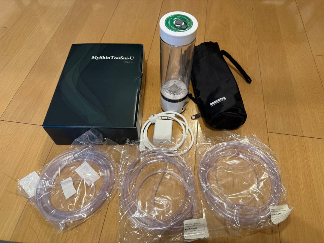 水素吸入器MyShinTouSui-U マイ神透水ユー　AWH003-U 美品