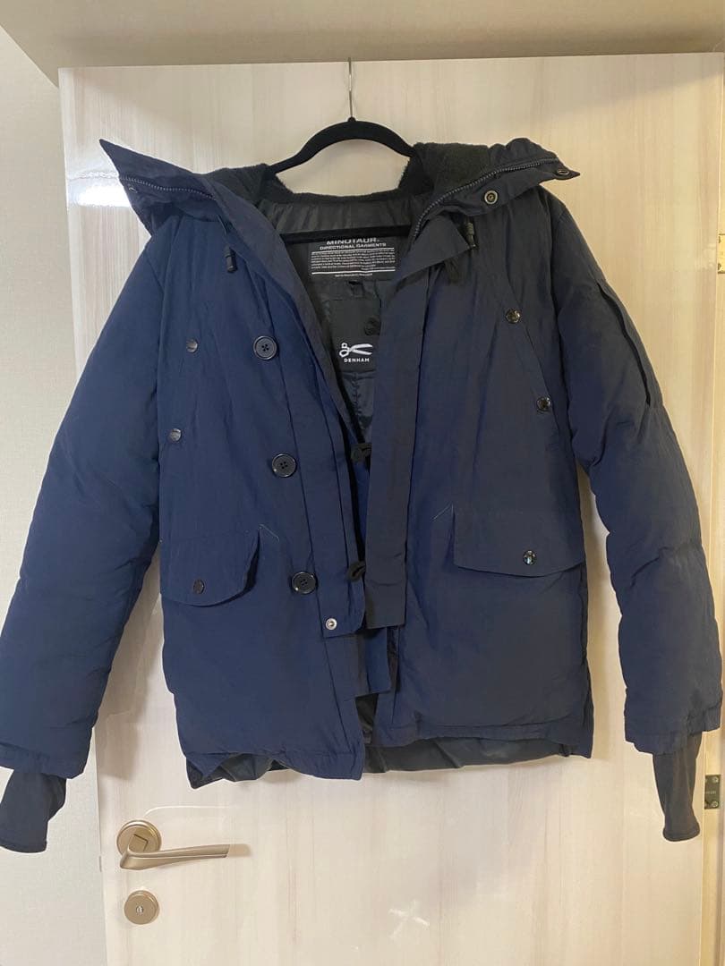 MINOTAUR×DENHAM メンズダウンジャケット XS ネイビー