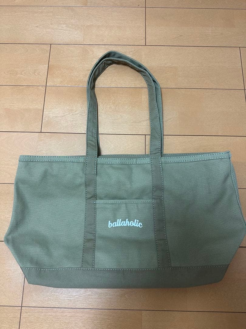 Y*9様 ballaholic ボーラーホリック カーキ トートバッグ。