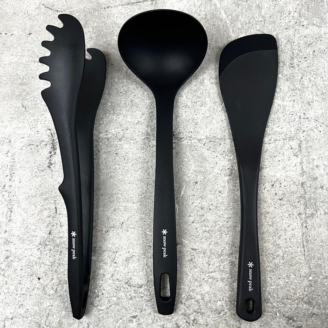 廃盤品 peak キッチンツール6点セット　メッシュケース付き