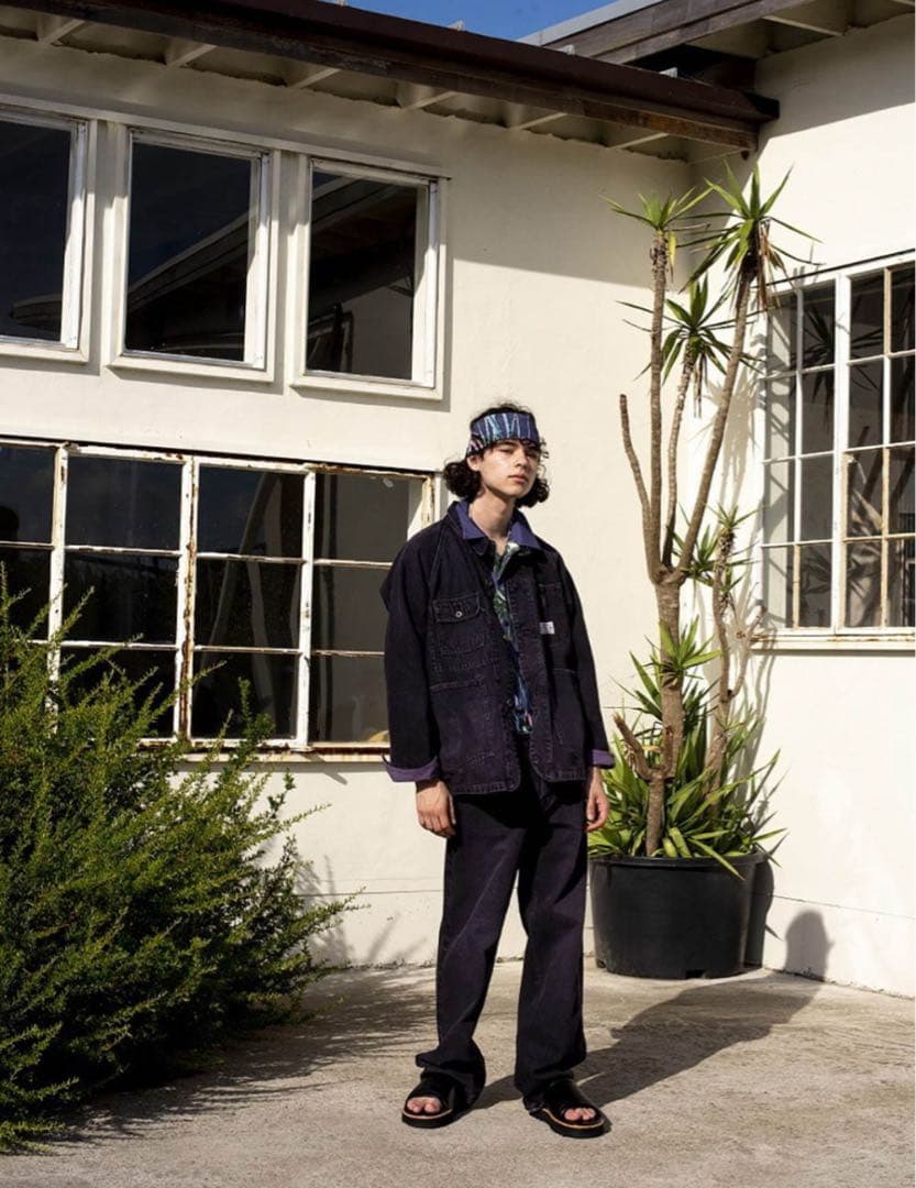 最終価格　dairiku 20ss カバーオール　デニムセットアップ