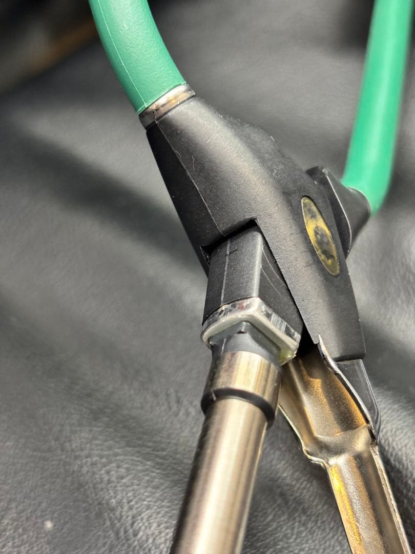 未使用品　LENZ α-8φレンツアイロン　丸8ミリアイロン　理容アイロン